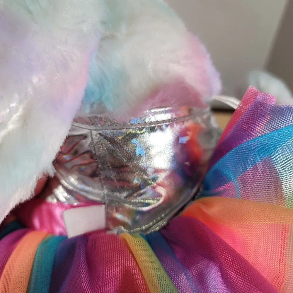 BAB Build A Bear  Rainbow Kitty 16